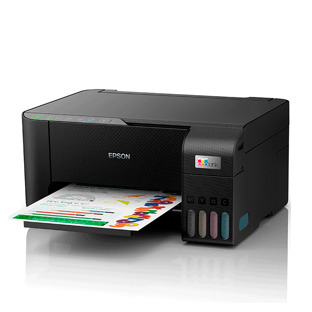 Impressora Multifuncional cor Epson EcoTank L3250 127220V