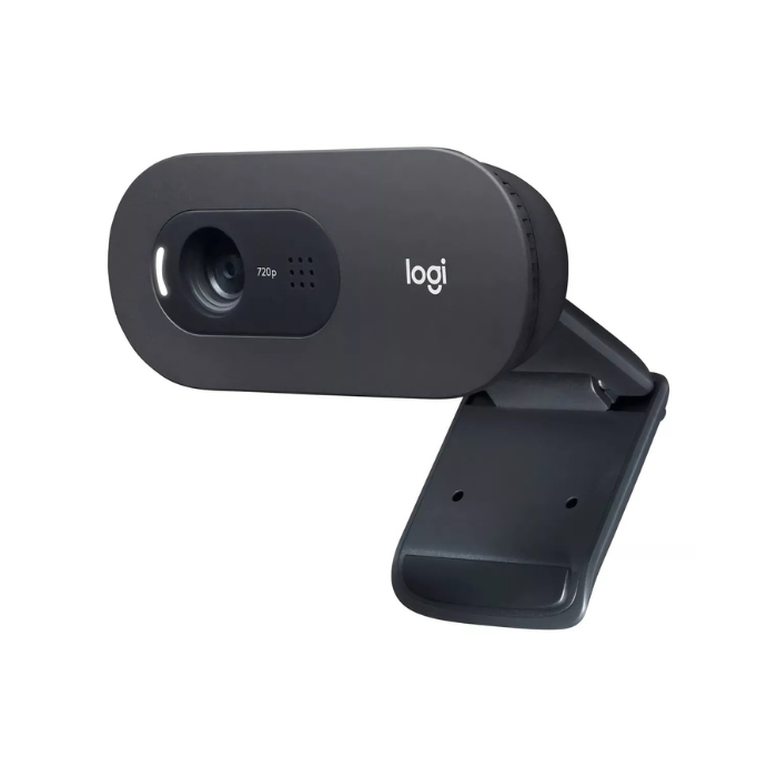 Câmera web Logitech C505e HD 30FPS cor preto