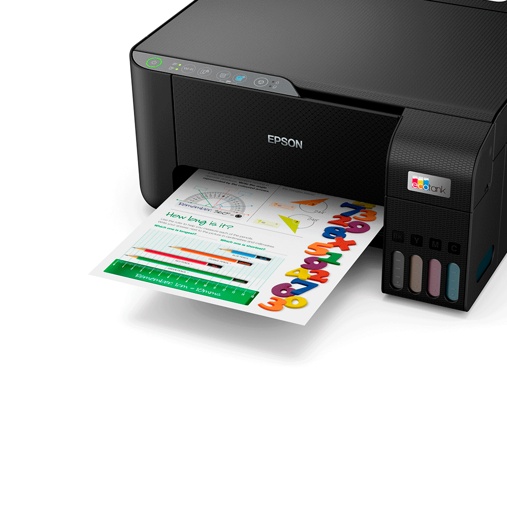 Impressora Multifuncional cor Epson EcoTank L3250 127220V